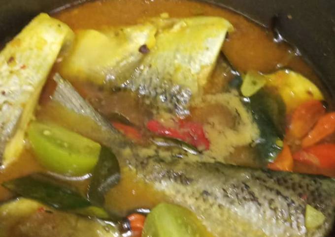 Resep Bandeng asam segar kuah kuning Anti Gagal