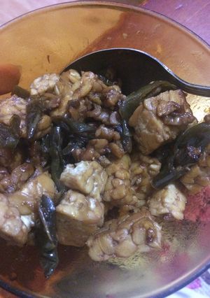 Foto resep Tumis Tempe Tauco Kecap Pedas #PR_RecookMasakanBerawalanT