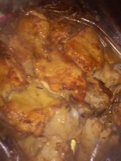 Una foto de Pollo en bolsa al Horno🍗🍴