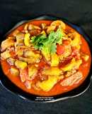 Ridge Gourd Tomato Curry - Turiya Tameta Nu Shaak