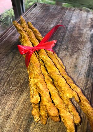 Una foto de Grisines crocantes, con 5 ingredientes 😋