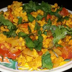 A picture of Egg bhurji.