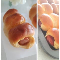 Sausage Buns /Hotdog buns A picture of Sausage Buns /Hotdog buns.