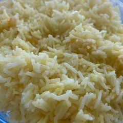 A picture of Tasty saffron basmati rice with life changing tips and tricks.