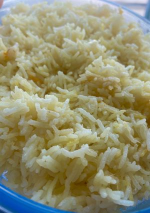A picture of Tasty saffron basmati rice with life changing tips and tricks.
