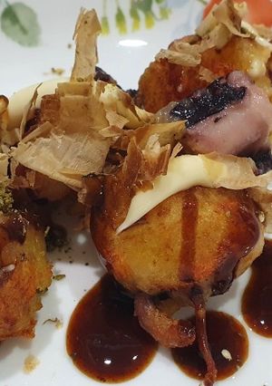 Foto resep Potato (Fried) Takoyaki
