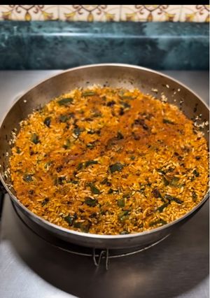 Una foto de Arroz enchiplotado