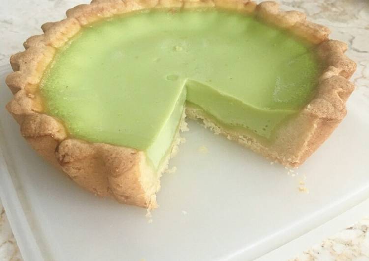 Bagaimana Menyiapkan 15. Tart Susu Pandan No Mixer, Menggugah Selera