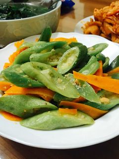 Hình của món Rau củ xào vừng.