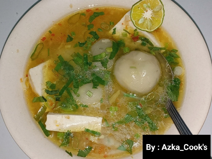 Anti Ribet, Buat Baso Aci / Cilok Kuah Sederhana Dan Enak