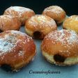Berlinas rellenas de chocolate y donuts caseros
