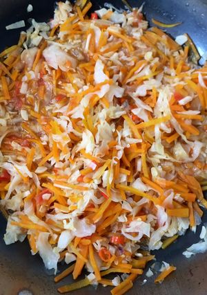 Foto resep Oseng wortel kubis no msg