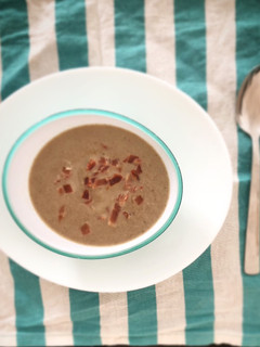 Una foto de Crema de champiñones