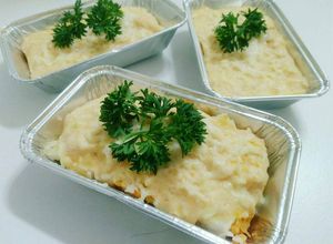 Foto resep Resep MPASI 9m+ - Steam Salmon Bread