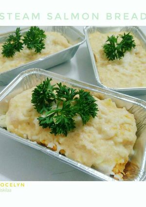 Foto resep Resep MPASI 9m+ - Steam Salmon Bread