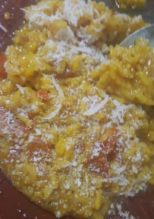 Una foto de Arroz amarillo económico