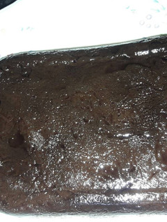 Una foto de Flan de chocolate al microondas