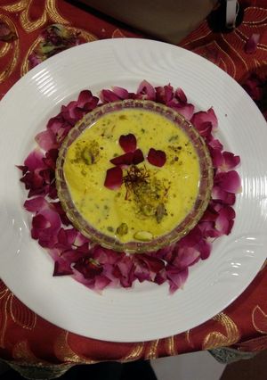 A picture of Delicious ras malai.