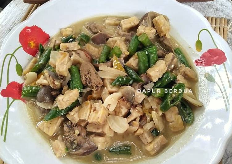 Jangan (Sayur) Tempe Ati Lombok Ijo