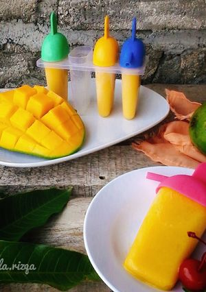 Foto resep Es loli mangga