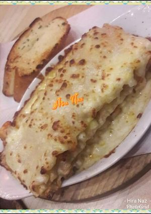 A picture of Chicken Lasagna.