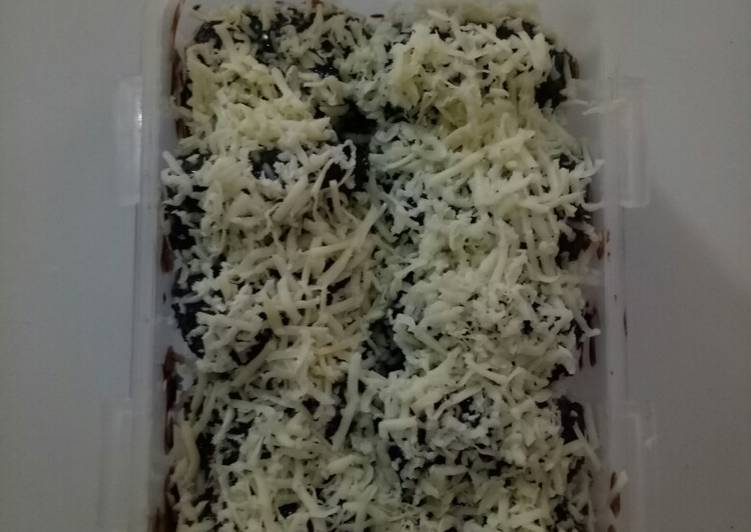 Nugget pisang coklat leleh