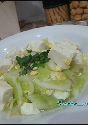 Foto resep Tumis Timun Tahu Telur (Sarapan Keluarga Hari 2)