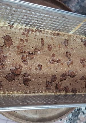 Una foto de Budín light marmolado