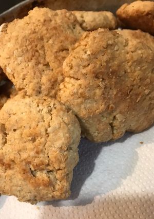 Una foto de Galletas de avena 🍚🍘