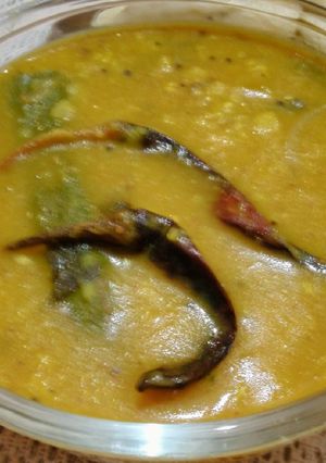 A picture of Sambhar.