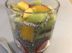 O poză a rețetei Budincă de chia (fără zahăr).