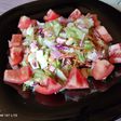 Ensalada de lechuga mortadela y queso en 5 minutos