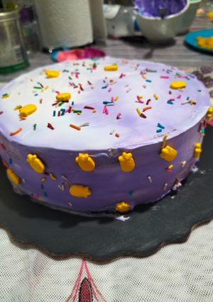 Una foto de Pastel de Tres leches de nuez