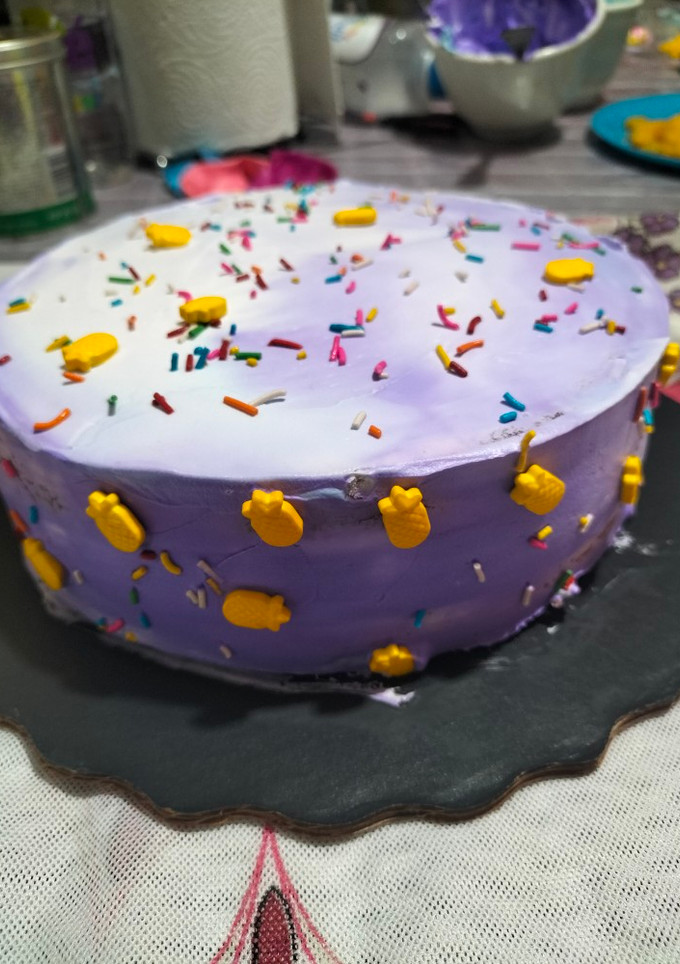Una foto de Pastel de Tres leches de nuez