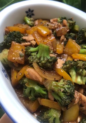 Foto resep Stir Fry Chicken and Veggies