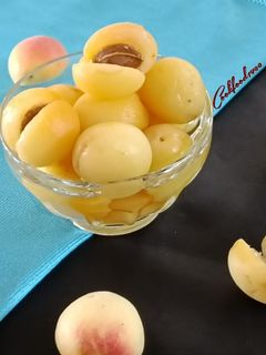 عکسی از دستور کمپوت زردآلو