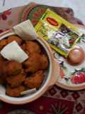 Punjabi maggi massala spanich cheezy pakoda