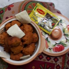 A picture of Punjabi maggi massala spanich cheezy pakoda.