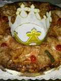 Roscón de Reyes de hojaldre
