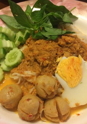 รูปของ ขนมจีนน้ำยาปลาทู