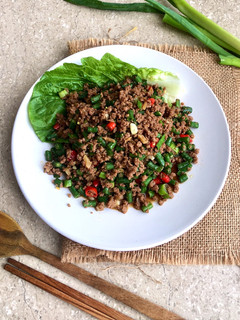 Foto resep Tumis daging cincang kacang panjang