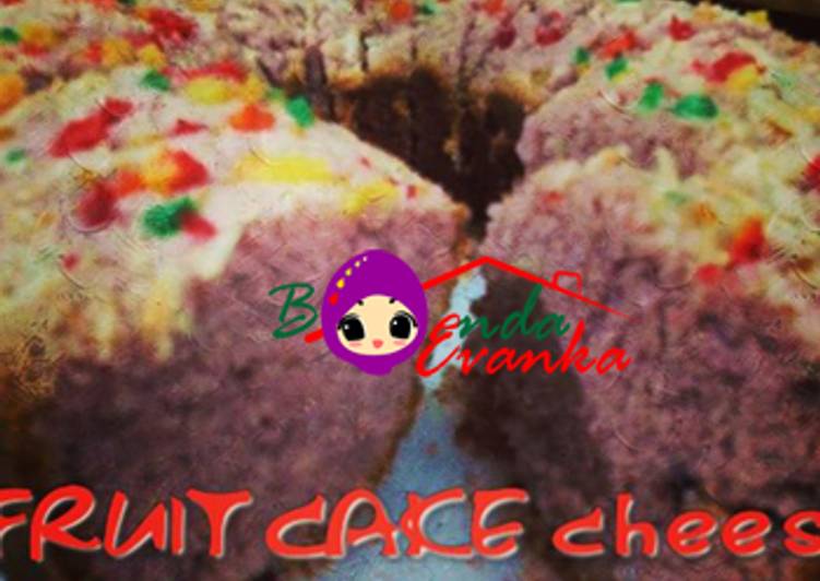 Rahasia Membuat Fruit Cake cheese kelapa muda, Enak Banget