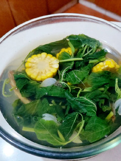 Foto resep Sayur bening bayam jagung