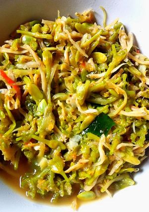 Foto resep Tumis bunga pepaya