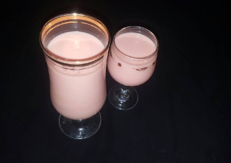 Step-by-Step Guide to Prepare Super Quick Homemade Watermelon smoothie /shake