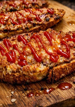 Melegszenyák királya hús pástétommal amitől a könnyed kicsordul recept fotója