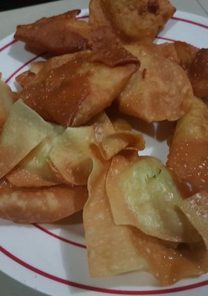 Foto resep Pangsit goreng isi ayam
