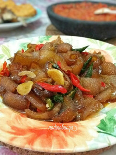 Foto resep Oseng Kikil