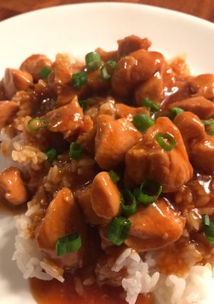 A picture of Instant Pot Honey Chicken.