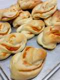 Roti Pasta Ubi Oren Metode Autolysis